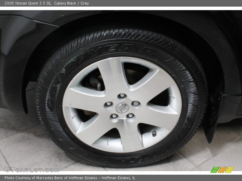 Galaxy Black / Gray 2005 Nissan Quest 3.5 SE