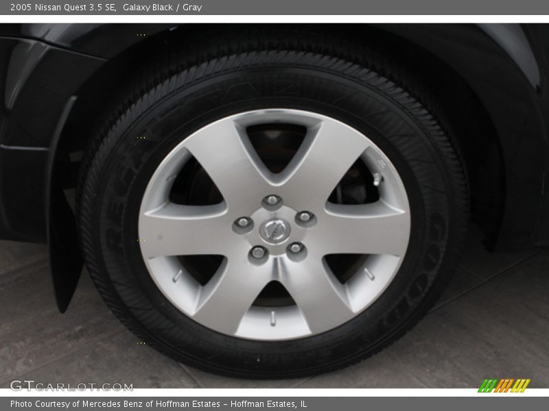 Galaxy Black / Gray 2005 Nissan Quest 3.5 SE