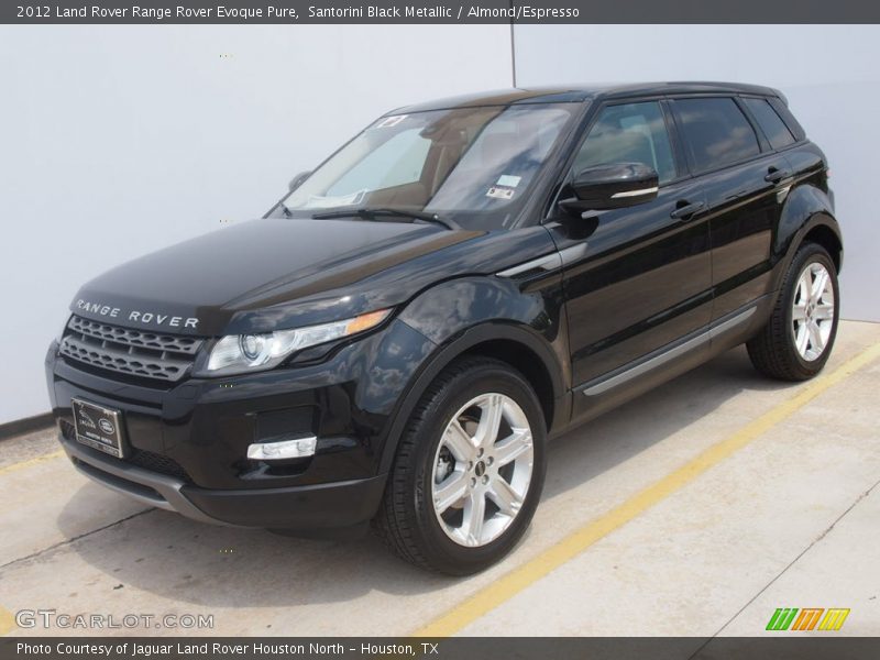 Santorini Black Metallic / Almond/Espresso 2012 Land Rover Range Rover Evoque Pure