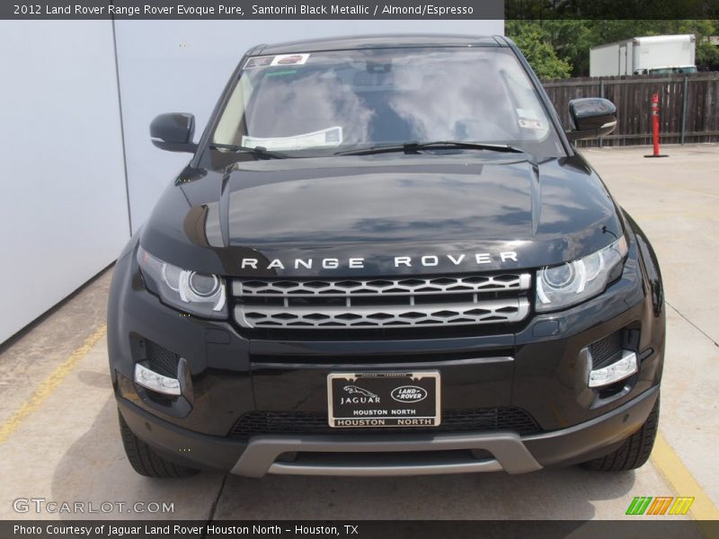 Santorini Black Metallic / Almond/Espresso 2012 Land Rover Range Rover Evoque Pure