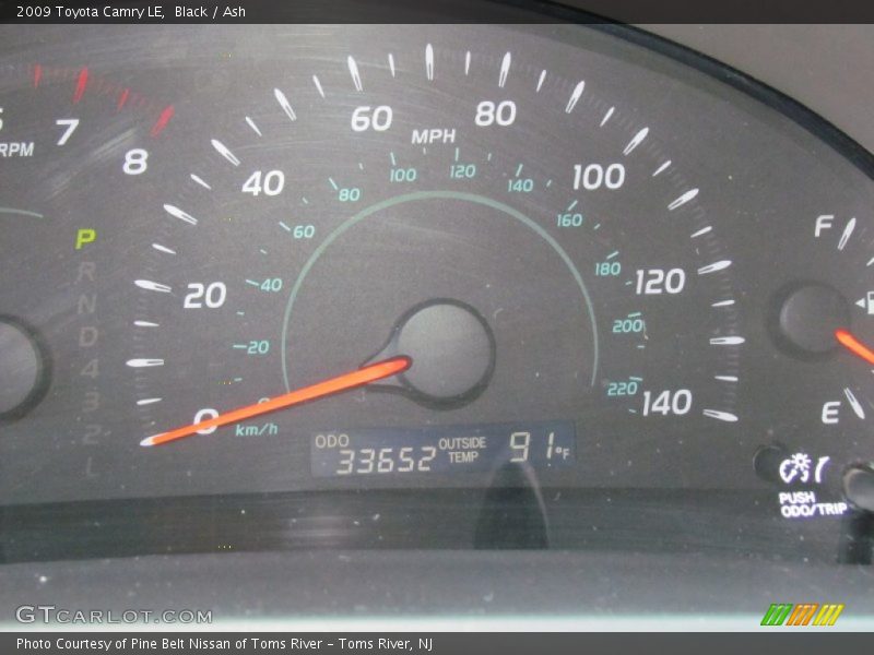 Black / Ash 2009 Toyota Camry LE