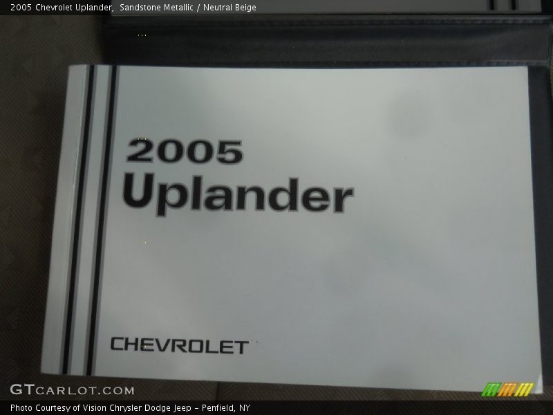 Sandstone Metallic / Neutral Beige 2005 Chevrolet Uplander
