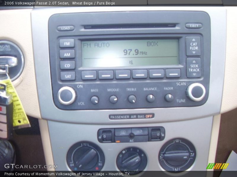 Wheat Beige / Pure Beige 2006 Volkswagen Passat 2.0T Sedan