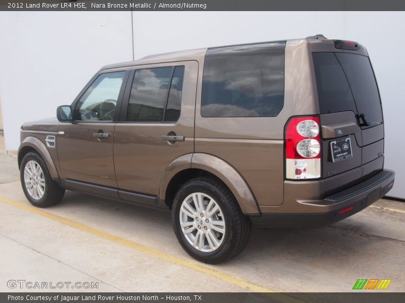 Nara Bronze Metallic / Almond/Nutmeg 2012 Land Rover LR4 HSE