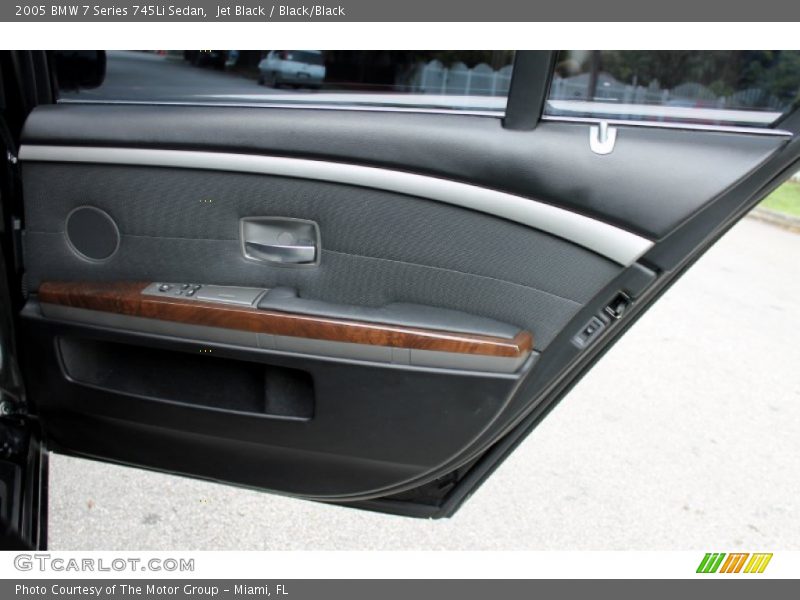 Jet Black / Black/Black 2005 BMW 7 Series 745Li Sedan