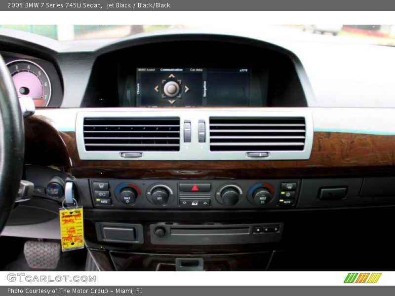 Jet Black / Black/Black 2005 BMW 7 Series 745Li Sedan