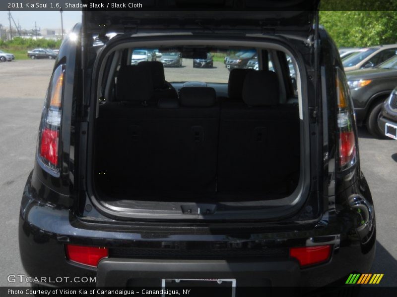 Shadow Black / Black Cloth 2011 Kia Soul 1.6