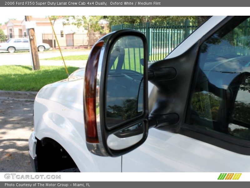 Oxford White / Medium Flint 2006 Ford F350 Super Duty Lariat Crew Cab 4x4 Dually