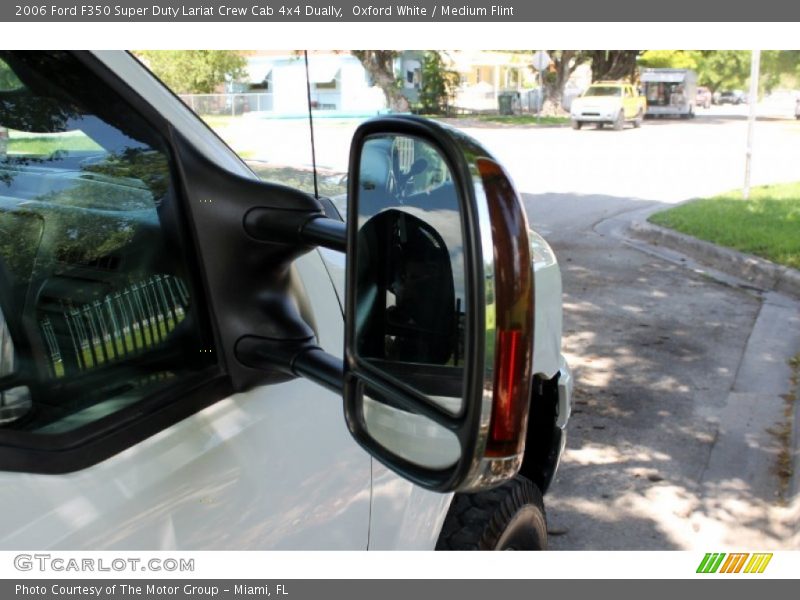 Oxford White / Medium Flint 2006 Ford F350 Super Duty Lariat Crew Cab 4x4 Dually