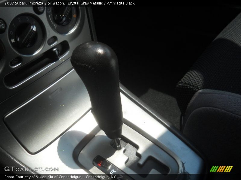 Crystal Gray Metallic / Anthracite Black 2007 Subaru Impreza 2.5i Wagon