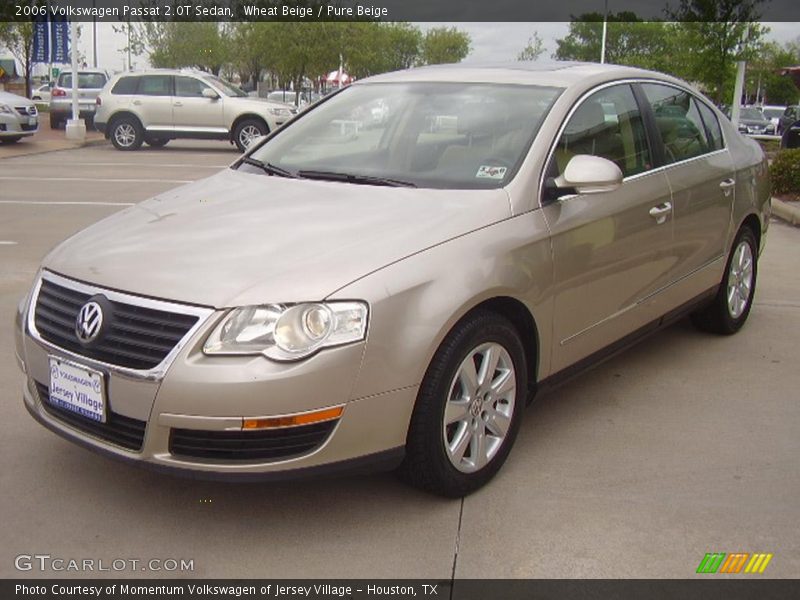 Wheat Beige / Pure Beige 2006 Volkswagen Passat 2.0T Sedan