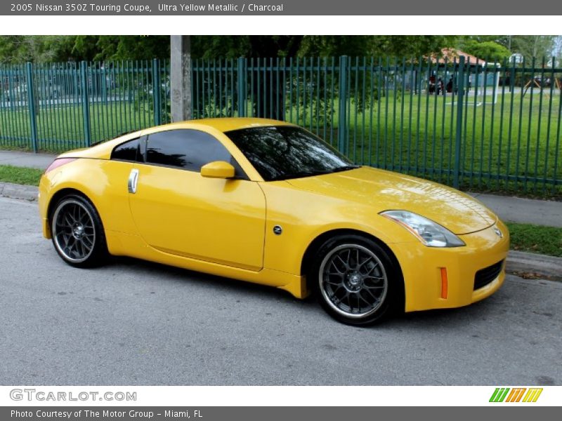  2005 350Z Touring Coupe Ultra Yellow Metallic