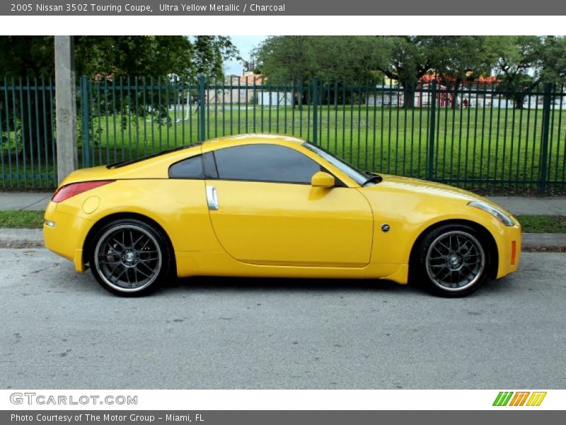 Ultra Yellow Metallic / Charcoal 2005 Nissan 350Z Touring Coupe