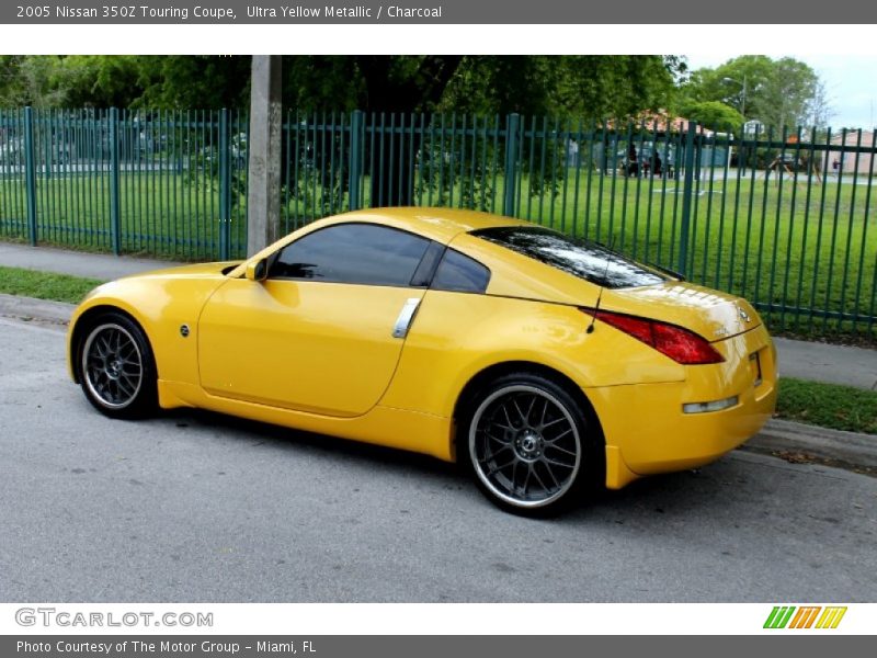 Ultra Yellow Metallic / Charcoal 2005 Nissan 350Z Touring Coupe
