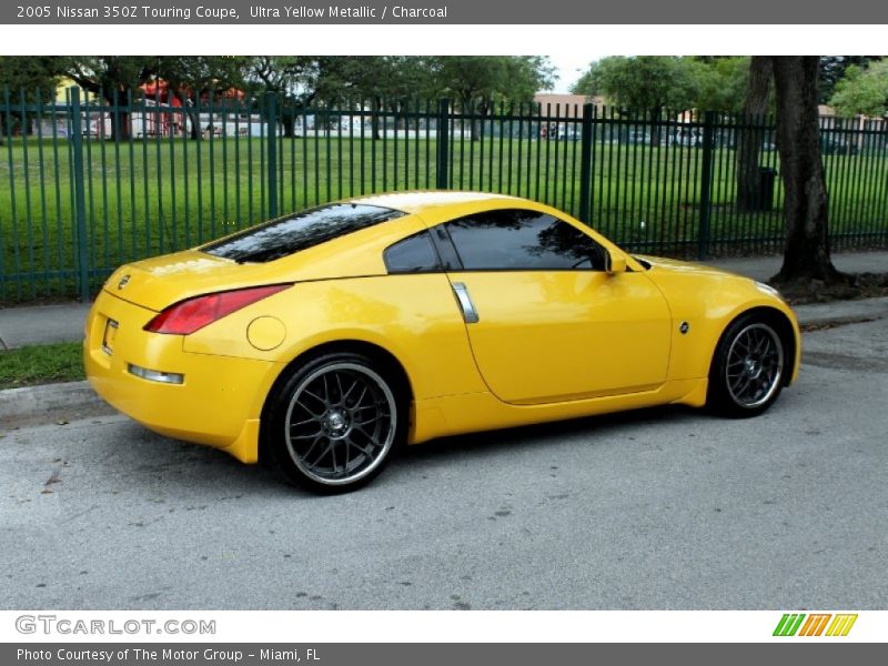 Ultra Yellow Metallic / Charcoal 2005 Nissan 350Z Touring Coupe