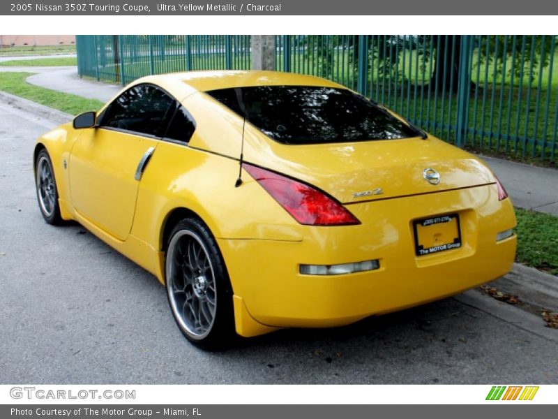 Ultra Yellow Metallic / Charcoal 2005 Nissan 350Z Touring Coupe