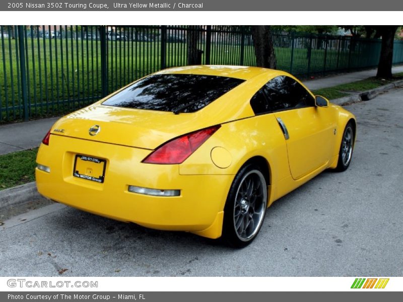 Ultra Yellow Metallic / Charcoal 2005 Nissan 350Z Touring Coupe