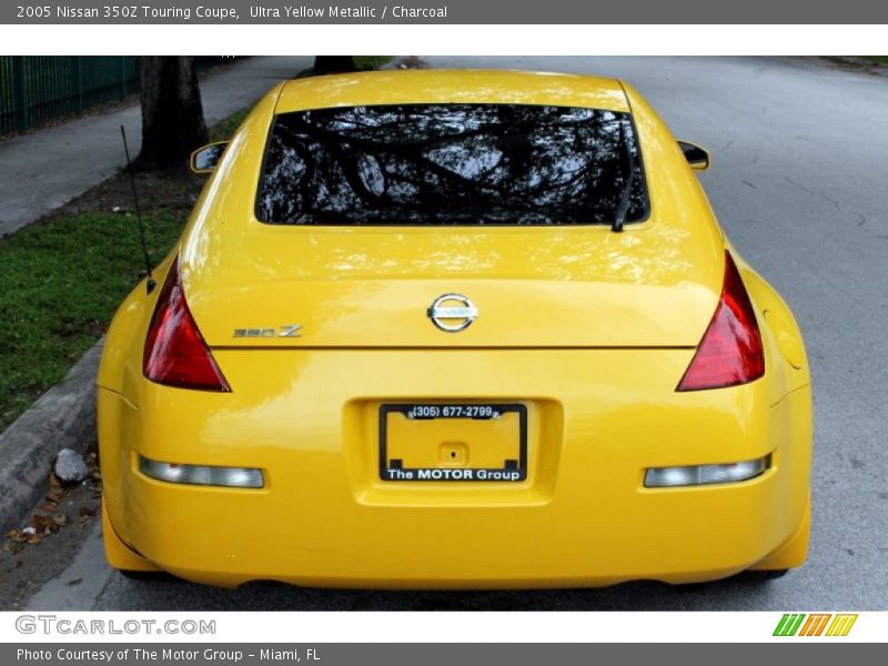Ultra Yellow Metallic / Charcoal 2005 Nissan 350Z Touring Coupe