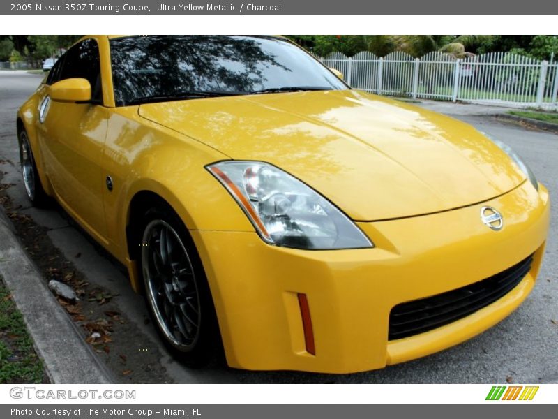 Ultra Yellow Metallic / Charcoal 2005 Nissan 350Z Touring Coupe