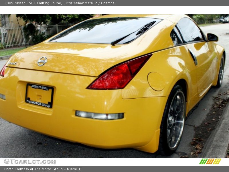 Ultra Yellow Metallic / Charcoal 2005 Nissan 350Z Touring Coupe