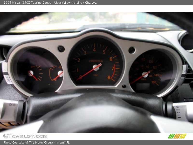 Ultra Yellow Metallic / Charcoal 2005 Nissan 350Z Touring Coupe