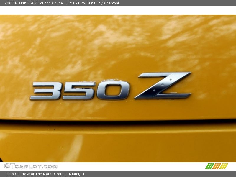 Ultra Yellow Metallic / Charcoal 2005 Nissan 350Z Touring Coupe