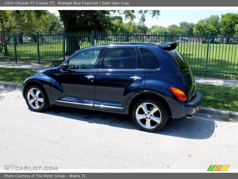 Midnight Blue Pearlcoat / Dark Slate Gray 2004 Chrysler PT Cruiser GT