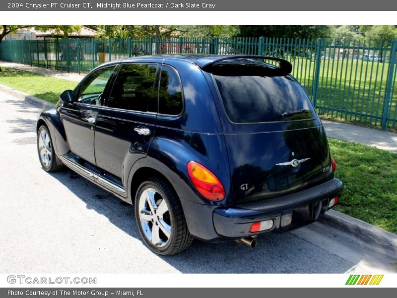 Midnight Blue Pearlcoat / Dark Slate Gray 2004 Chrysler PT Cruiser GT