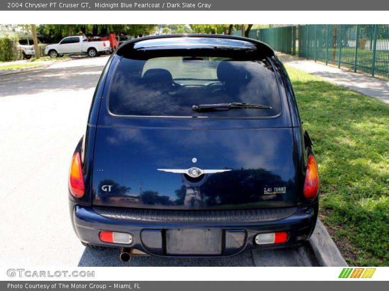 Midnight Blue Pearlcoat / Dark Slate Gray 2004 Chrysler PT Cruiser GT