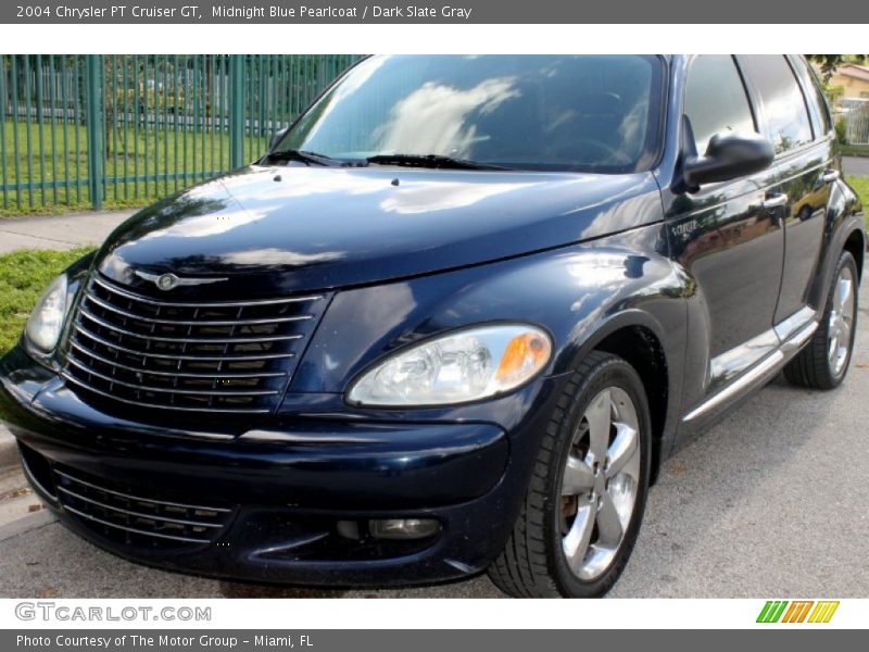 Midnight Blue Pearlcoat / Dark Slate Gray 2004 Chrysler PT Cruiser GT