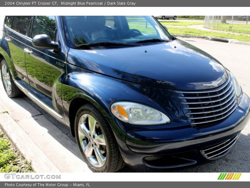 Midnight Blue Pearlcoat / Dark Slate Gray 2004 Chrysler PT Cruiser GT