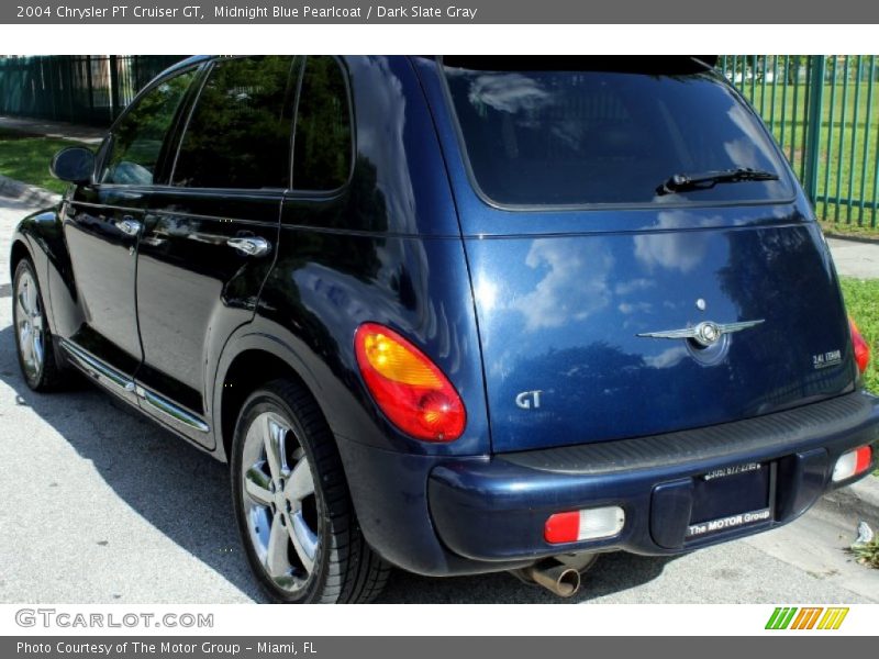 Midnight Blue Pearlcoat / Dark Slate Gray 2004 Chrysler PT Cruiser GT