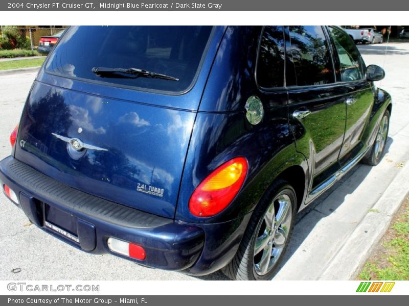 Midnight Blue Pearlcoat / Dark Slate Gray 2004 Chrysler PT Cruiser GT