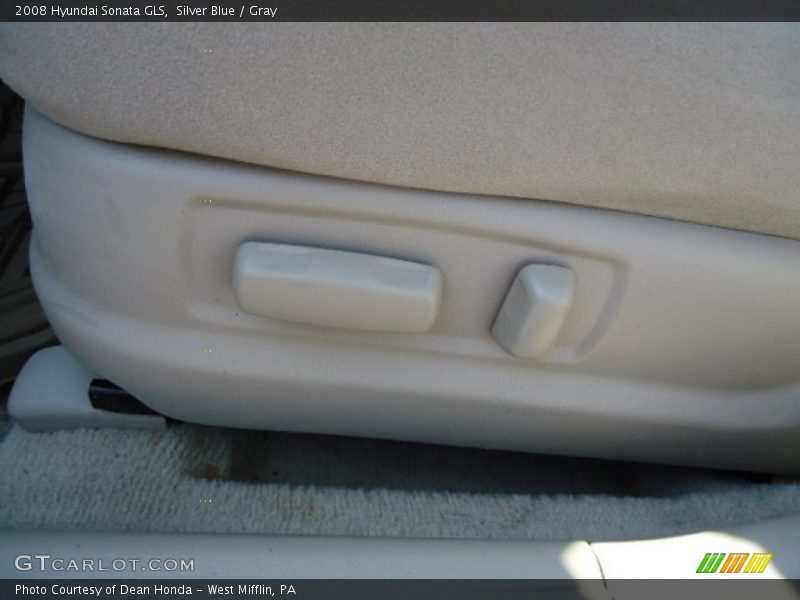 Silver Blue / Gray 2008 Hyundai Sonata GLS