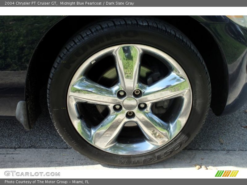 Midnight Blue Pearlcoat / Dark Slate Gray 2004 Chrysler PT Cruiser GT