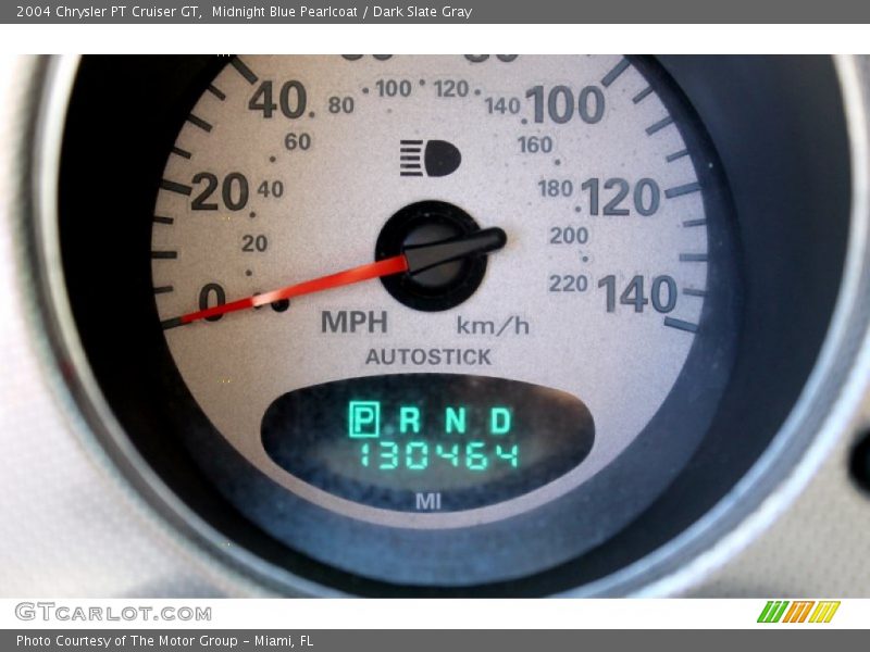 Midnight Blue Pearlcoat / Dark Slate Gray 2004 Chrysler PT Cruiser GT