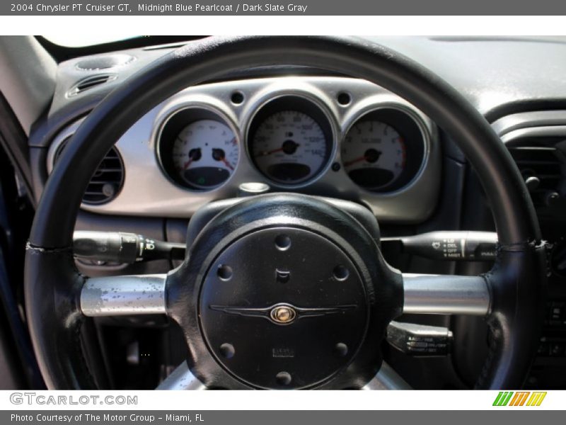 Midnight Blue Pearlcoat / Dark Slate Gray 2004 Chrysler PT Cruiser GT