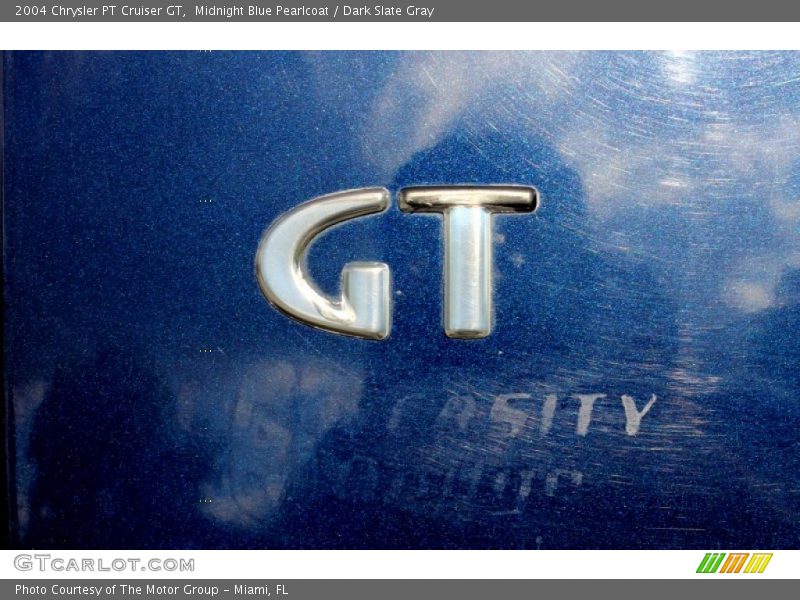 Midnight Blue Pearlcoat / Dark Slate Gray 2004 Chrysler PT Cruiser GT