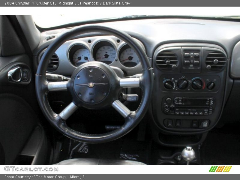 Midnight Blue Pearlcoat / Dark Slate Gray 2004 Chrysler PT Cruiser GT