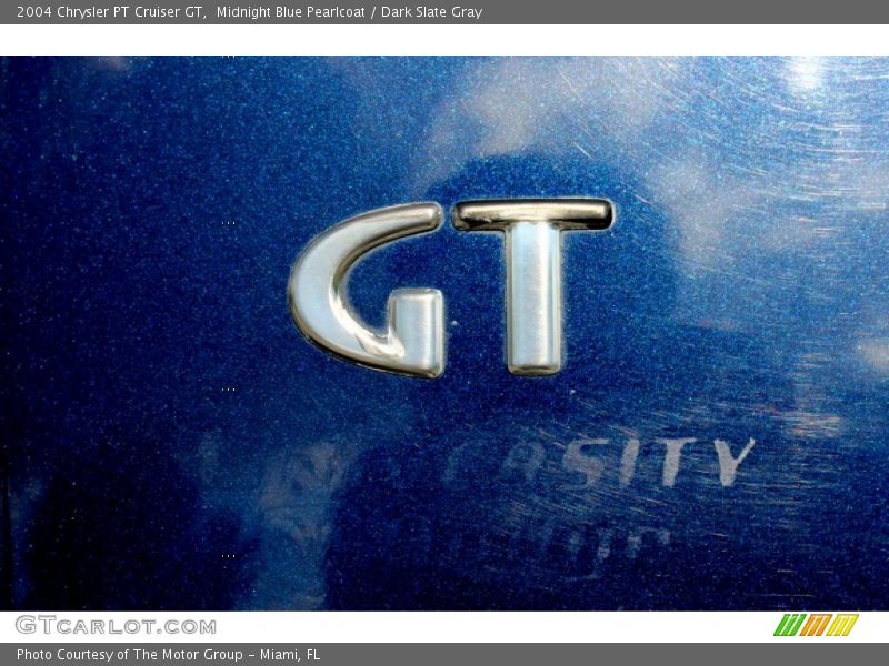 Midnight Blue Pearlcoat / Dark Slate Gray 2004 Chrysler PT Cruiser GT