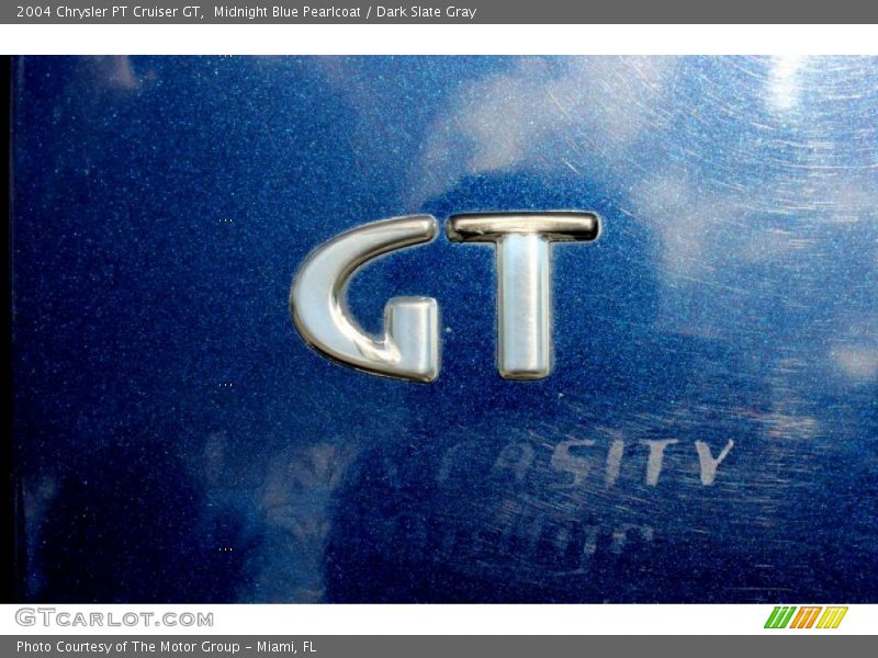 Midnight Blue Pearlcoat / Dark Slate Gray 2004 Chrysler PT Cruiser GT
