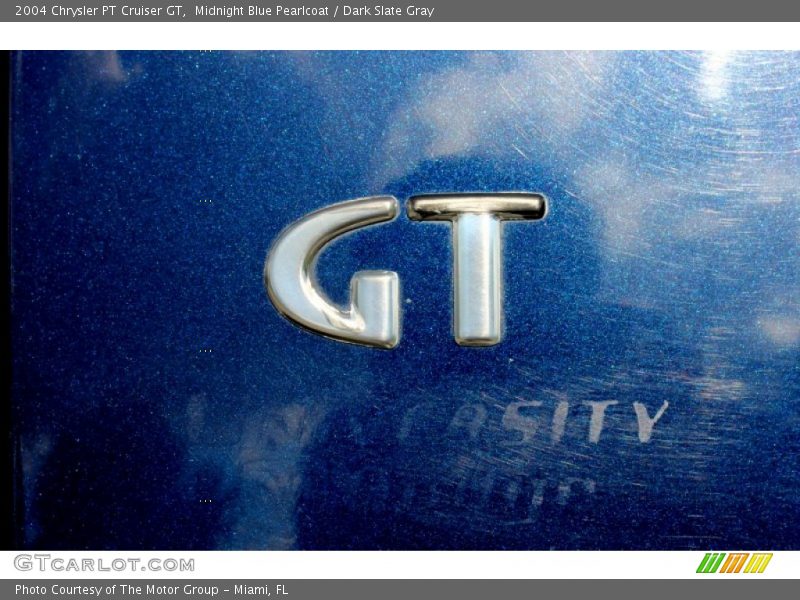 Midnight Blue Pearlcoat / Dark Slate Gray 2004 Chrysler PT Cruiser GT