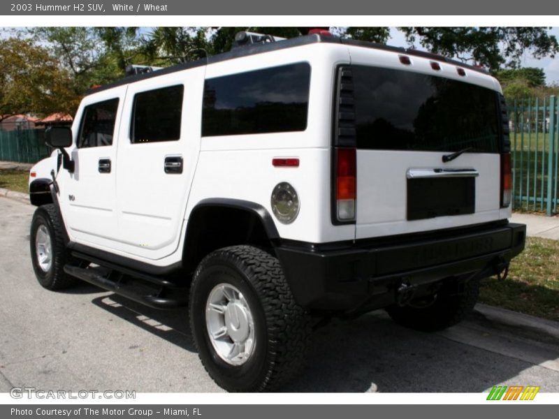  2003 H2 SUV White