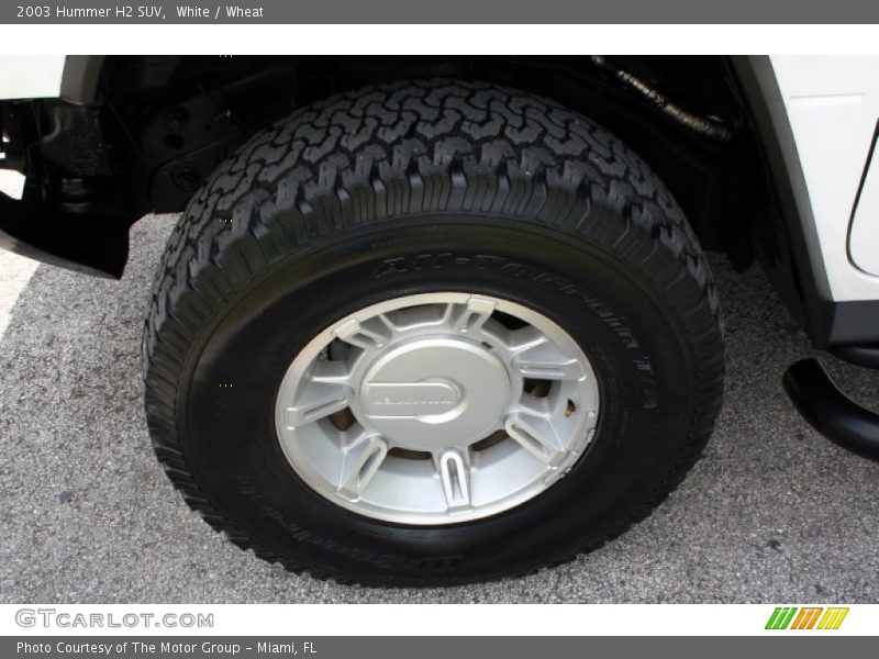  2003 H2 SUV Wheel