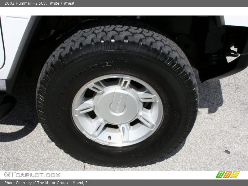  2003 H2 SUV Wheel