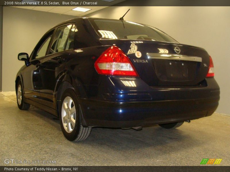 Blue Onyx / Charcoal 2008 Nissan Versa 1.8 SL Sedan