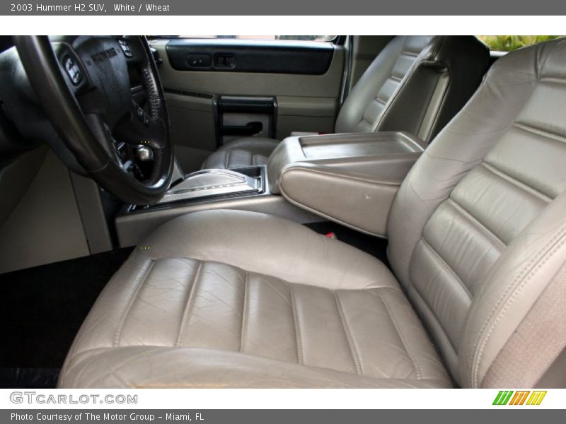 White / Wheat 2003 Hummer H2 SUV