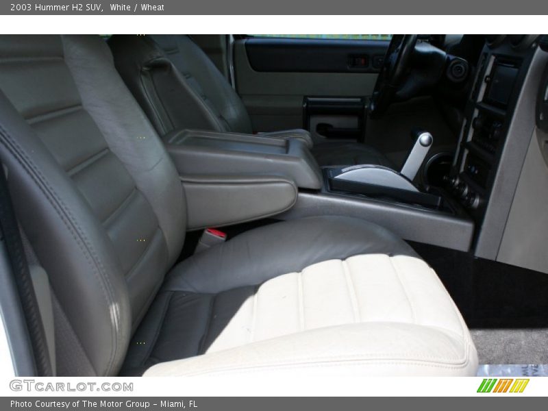 White / Wheat 2003 Hummer H2 SUV