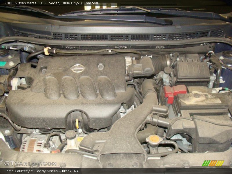 Blue Onyx / Charcoal 2008 Nissan Versa 1.8 SL Sedan