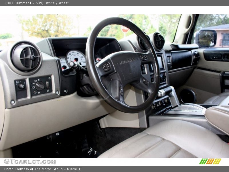 Dashboard of 2003 H2 SUV